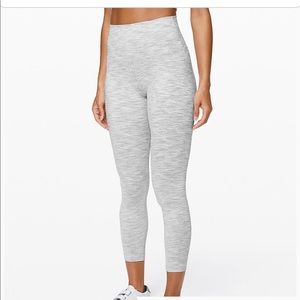 Lululemon Grey Crop High Rise!